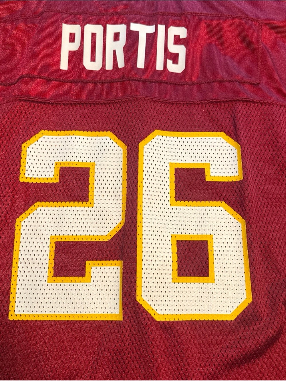 Vintage Clinton Portis Washington Redskins Jersey Reebok NFL Youth XL 18-20 #26 - Picture 6 of 6